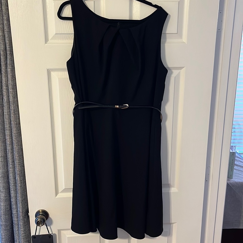 EUC Alyx Black Belted A-Line Dress